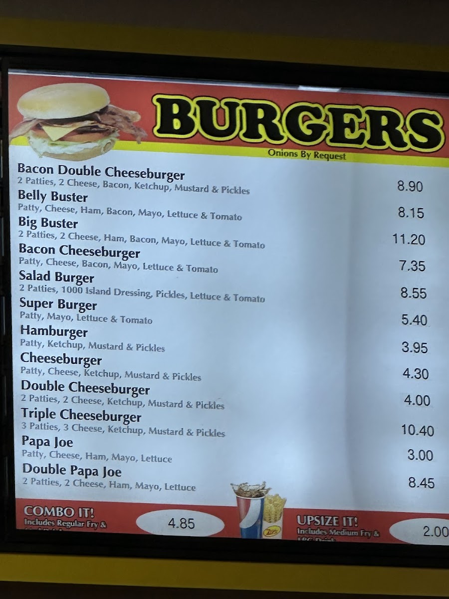 Zip's Drive In Menu-1